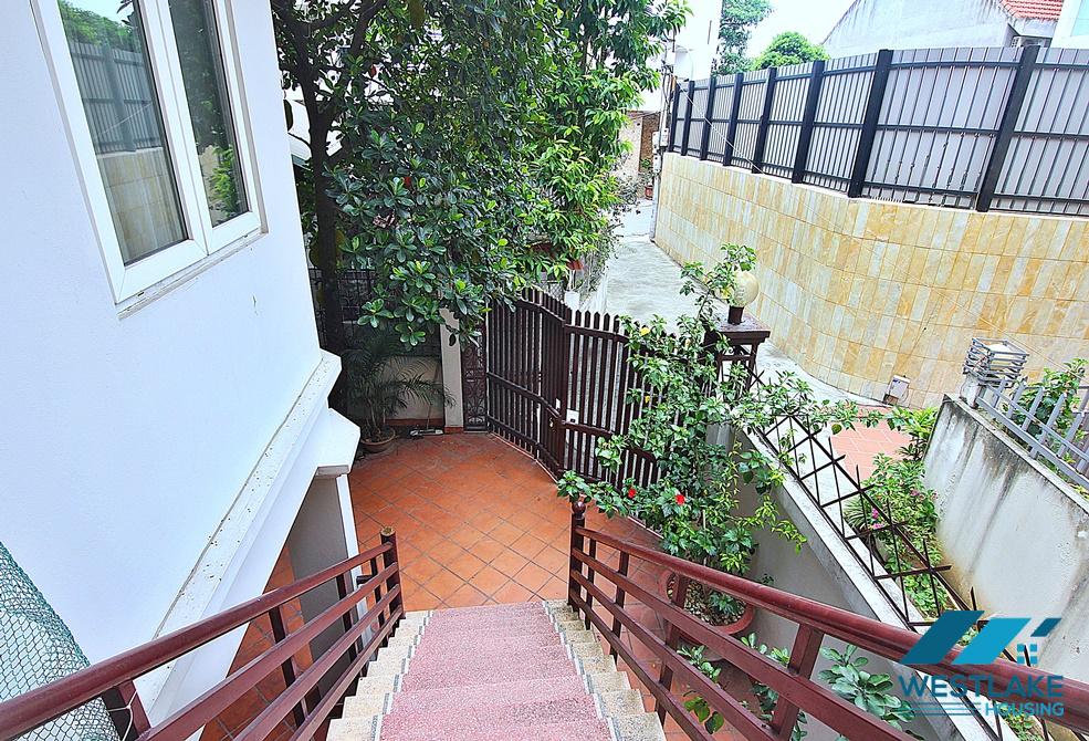 An old Western architecture house for rent in Tay Ho