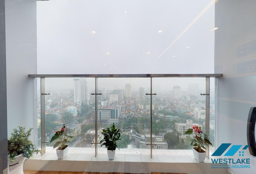 Beautiful and spacious 03-bedroom apartment for rent in Vinhomes Metropolis Lieu Giai, Ba Dinh, Hanoi