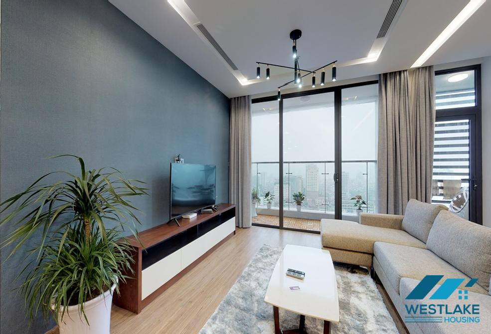 Beautiful and spacious 03-bedroom apartment for rent in Vinhomes Metropolis Lieu Giai, Ba Dinh, Hanoi