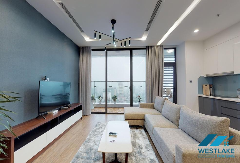 Beautiful and spacious 03-bedroom apartment for rent in Vinhomes Metropolis Lieu Giai, Ba Dinh, Hanoi