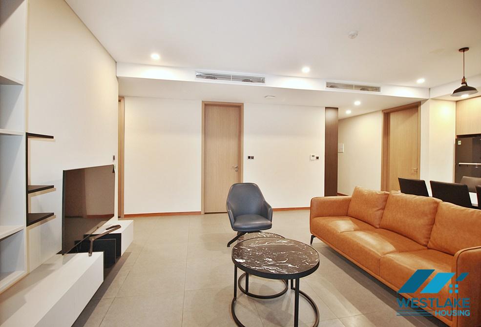 High quality and modern design 03-bedroom apartment for rent in Tay Ho, Hanoi