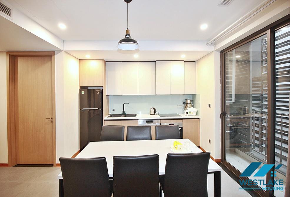 High quality and modern design 03-bedroom apartment for rent in Tay Ho, Hanoi