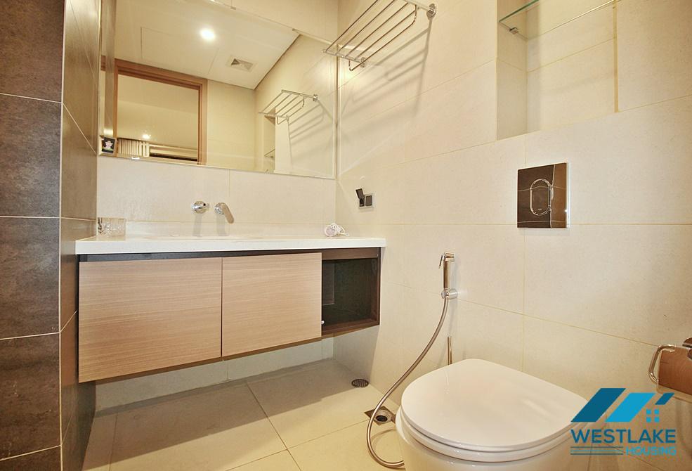 High quality and modern design 03-bedroom apartment for rent in Tay Ho, Hanoi