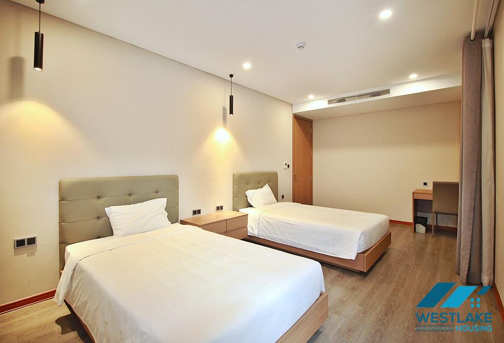 High quality and modern design 03-bedroom apartment for rent in Tay Ho, Hanoi