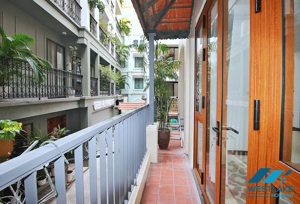 Renovated corner house for rent in To Ngoc Van st, Tay Ho