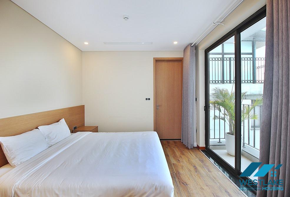 High floor and modern apartment for rent in Tay Ho District, Hanoi