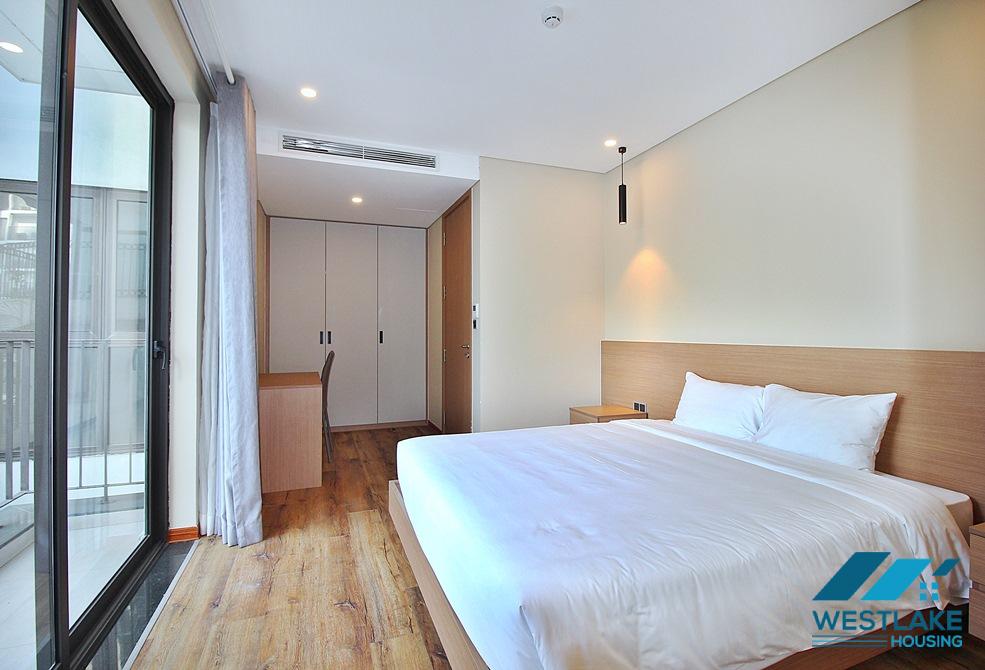 High floor and modern apartment for rent in Tay Ho District, Hanoi