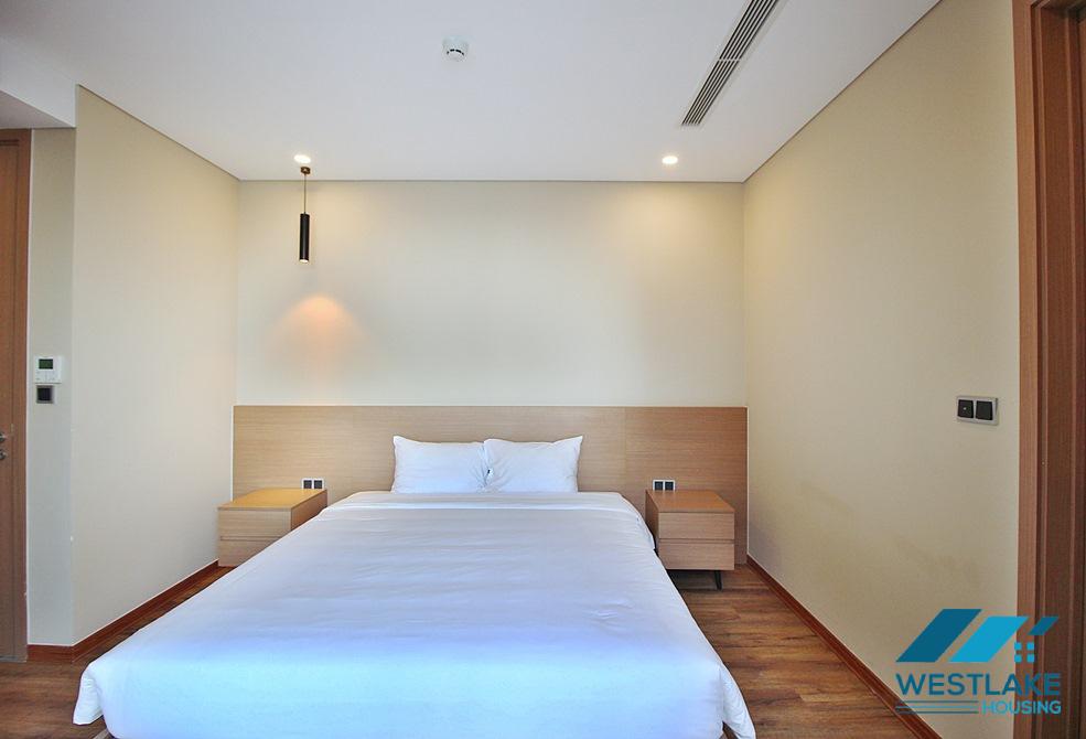 High floor and modern apartment for rent in Tay Ho District, Hanoi