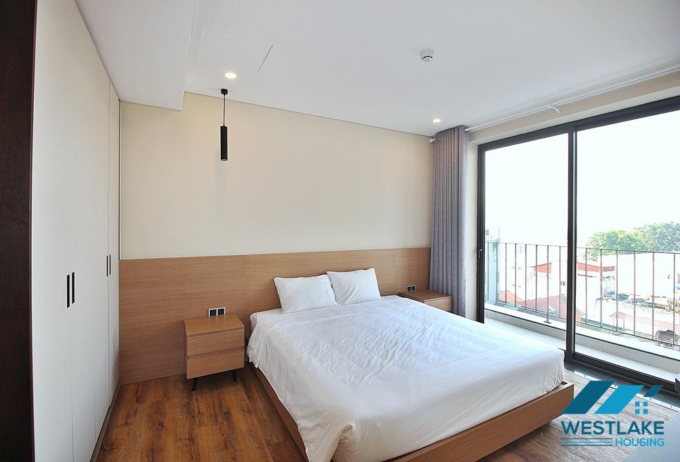 High floor and modern apartment for rent in Tay Ho District, Hanoi