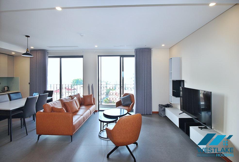 High floor and modern apartment for rent in Tay Ho District, Hanoi