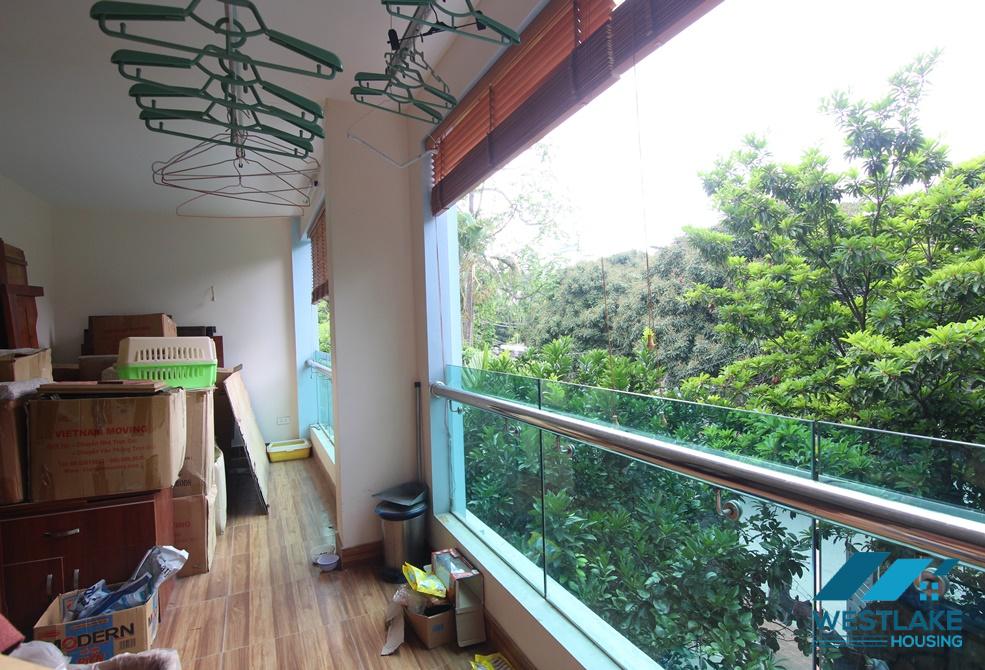 Courtyard garden 2 storey house for rent in Tay Ho, Hanoi