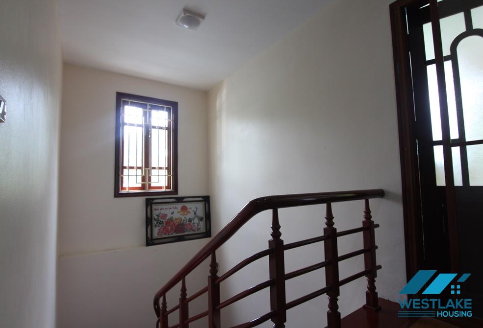 Courtyard garden 2 storey house for rent in Tay Ho, Hanoi