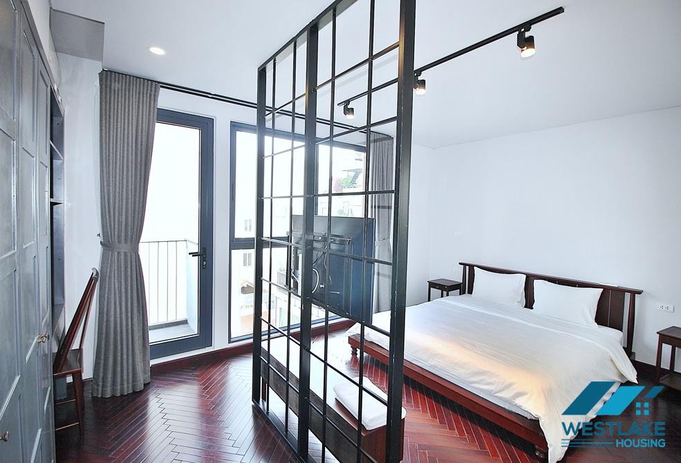 Beautiful 02-bedroom apartment on high floor for rent in Tay Ho, Hanoi