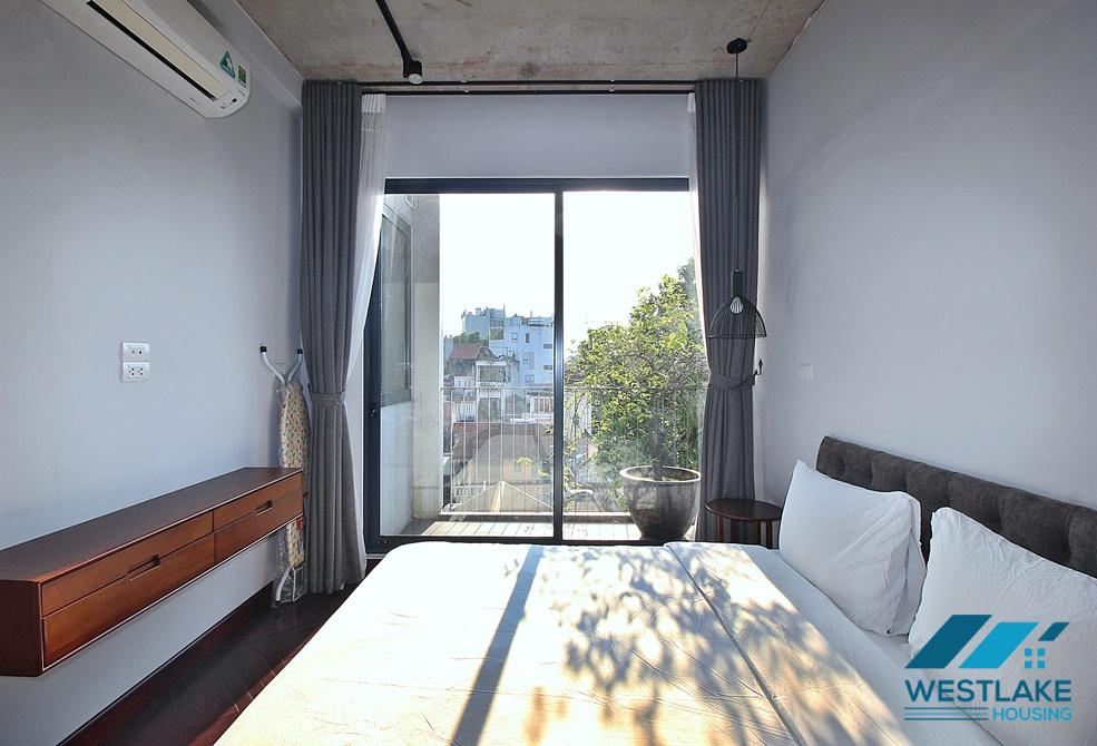 Beautiful 02-bedroom apartment on high floor for rent in Tay Ho, Hanoi