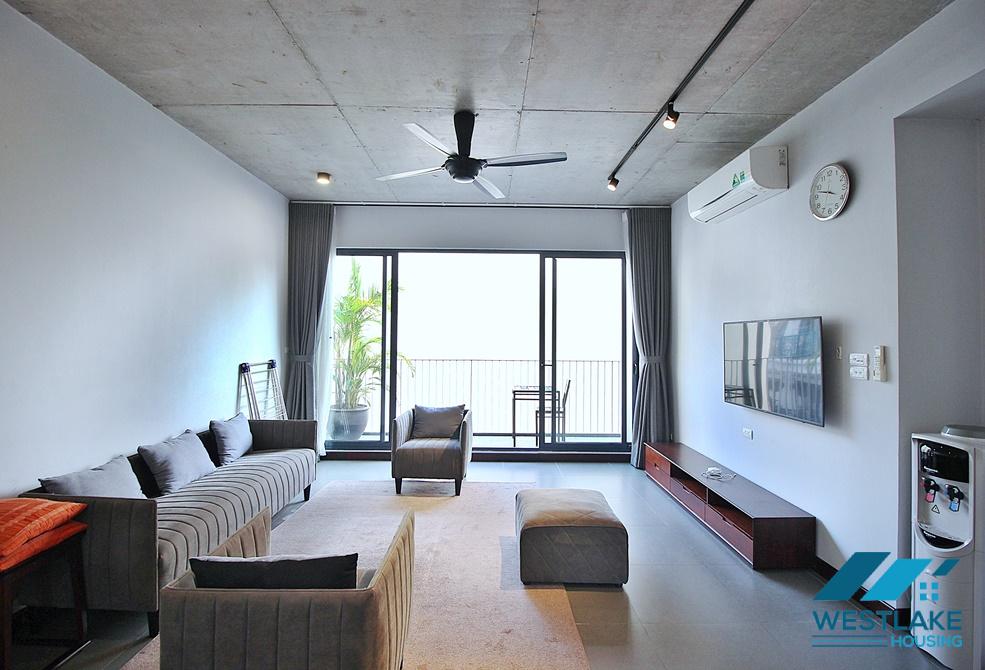 Beautiful 02-bedroom apartment on high floor for rent in Tay Ho, Hanoi