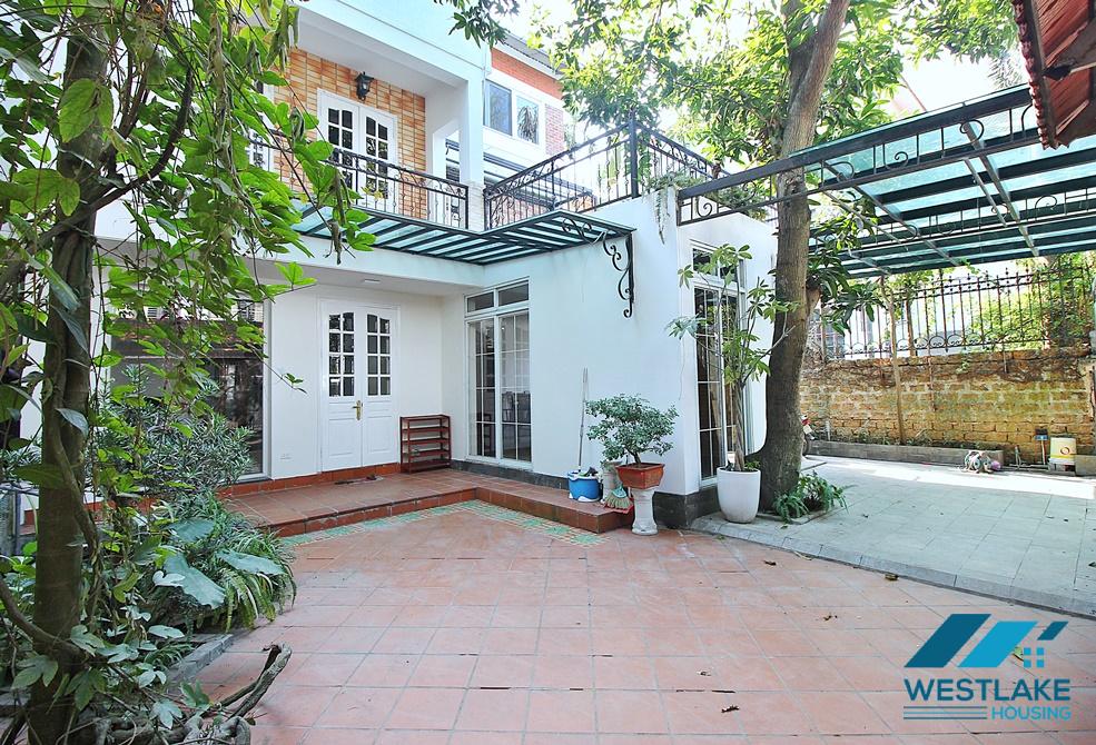 Lovely house for rent in Tay Ho District, Hanoi