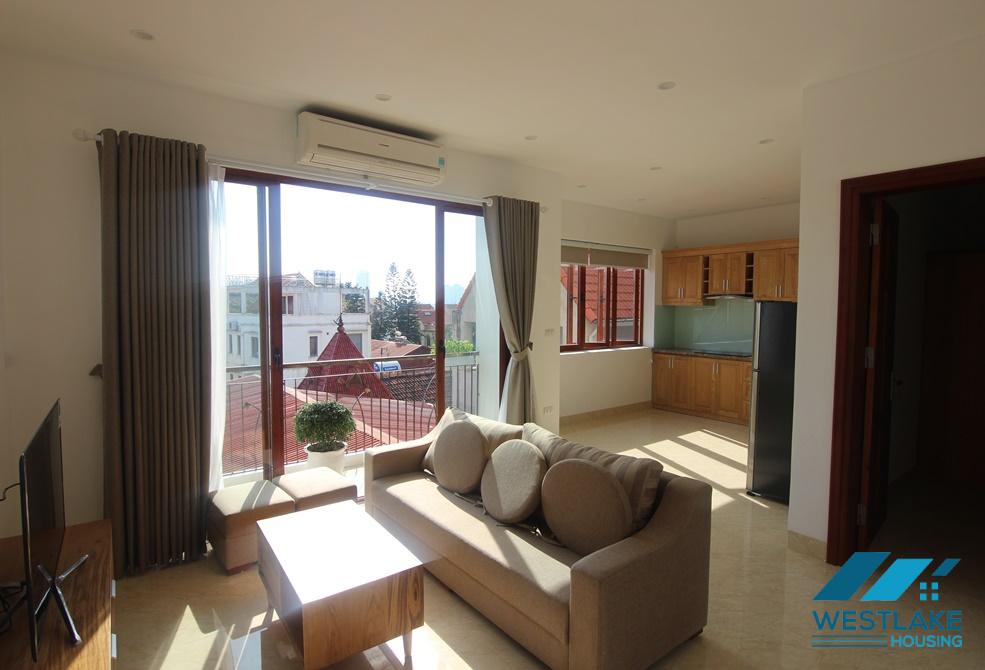 Good price one bedroom apartment for rent on To Ngoc Van Street, Tay Ho, Hanoi