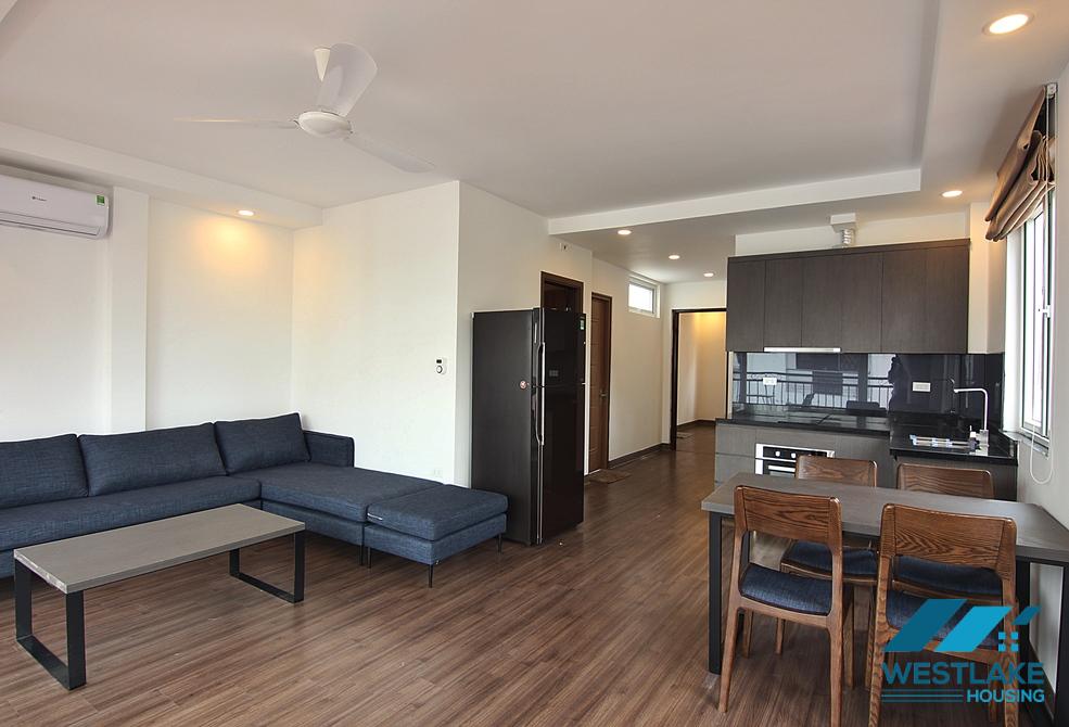 A beautiful and spacious one bedroom apartment for rent on Dang Thai Mai Street, Tay Ho, Hanoi