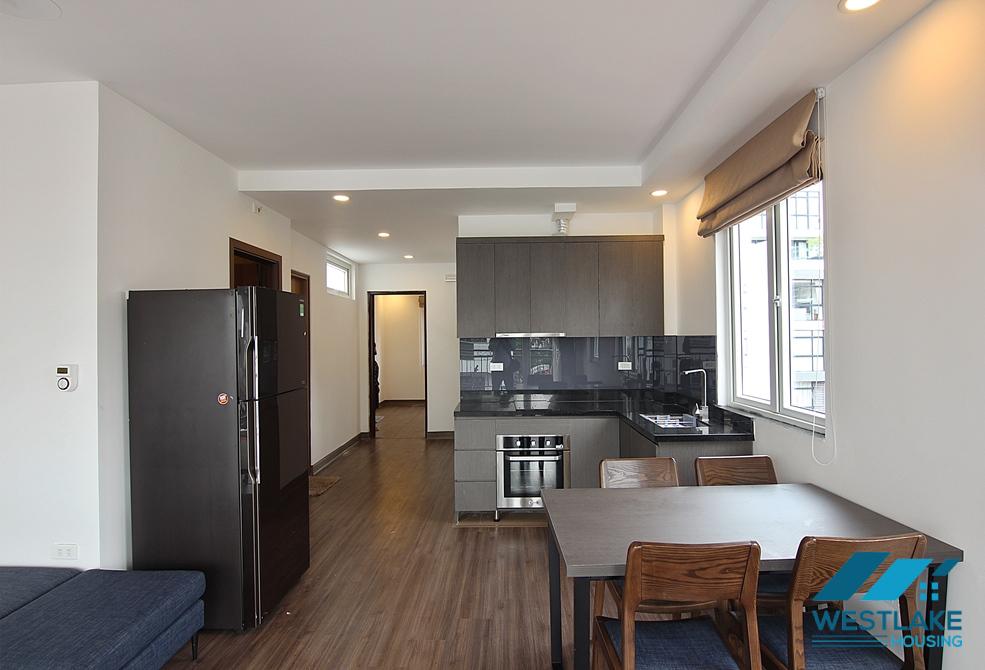 A beautiful and spacious one bedroom apartment for rent on Dang Thai Mai Street, Tay Ho, Hanoi