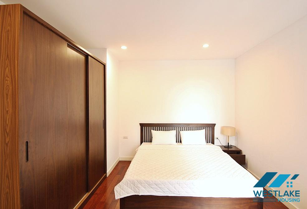 Large 03 bedrooms serviced apartment for rent on Dang Thai Mai Street, Tay Ho, Hanoi