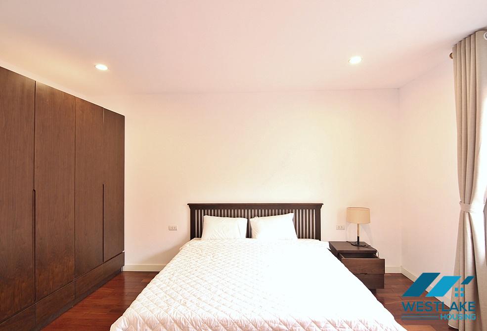 Large 03 bedrooms serviced apartment for rent on Dang Thai Mai Street, Tay Ho, Hanoi