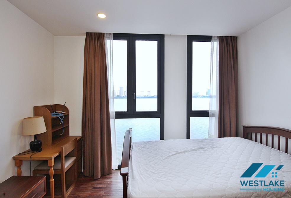 Japanese style and high quality 03 bedrooms apartment for rent in Tay Ho, Hanoi