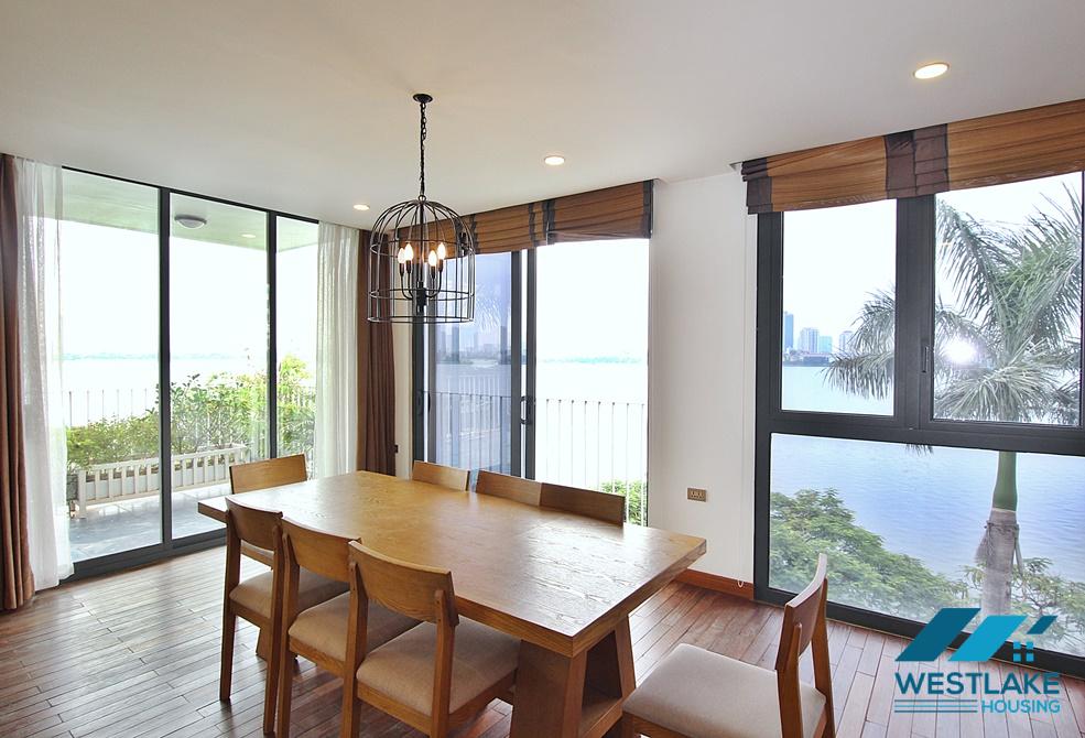 Japanese style and high quality 03 bedrooms apartment for rent in Tay Ho, Hanoi