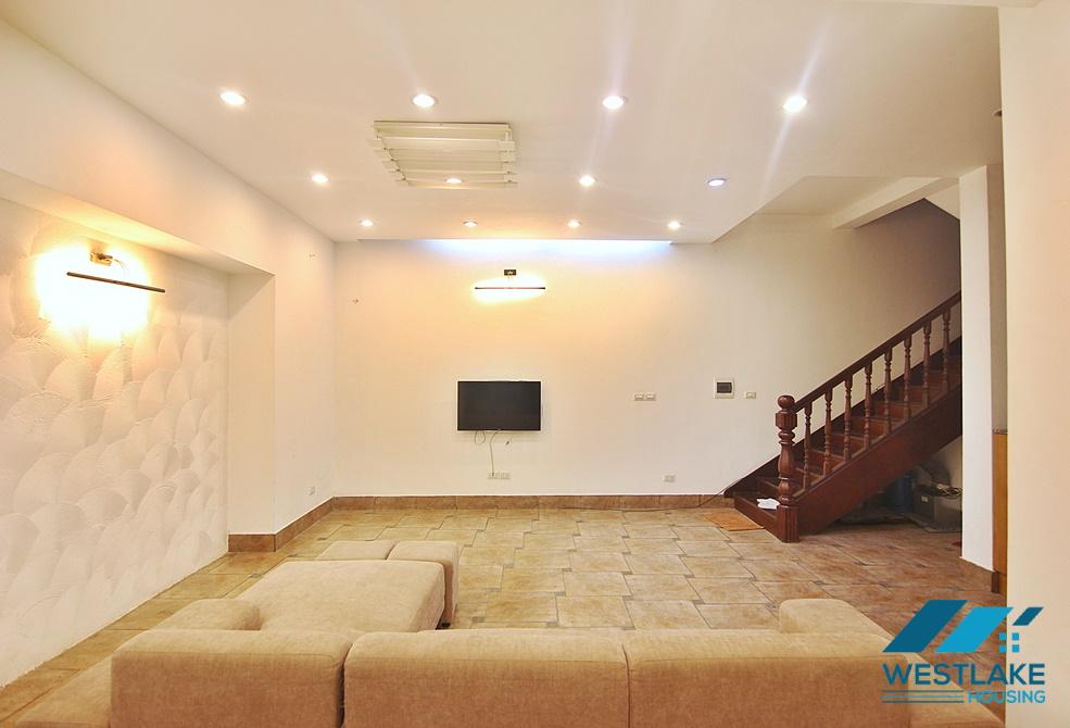 Three bedrooms house for lease in Dang Thai Mai area, Tay Ho