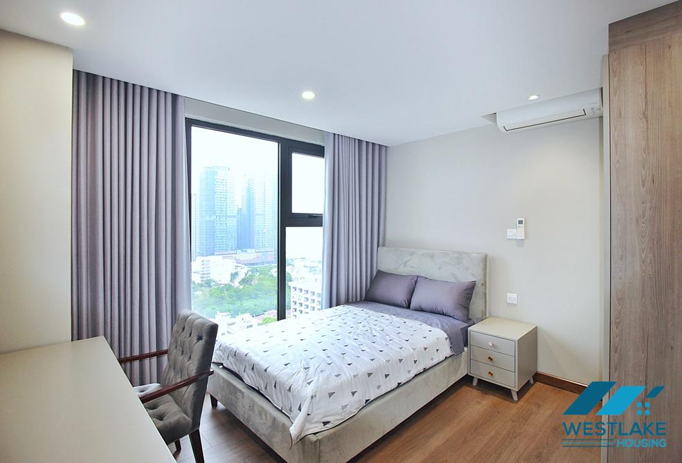 Beautiful 03 bedrooms apartment for rent in Dleroi Soleil Xuan Dieu, Tay Ho, Hanoi