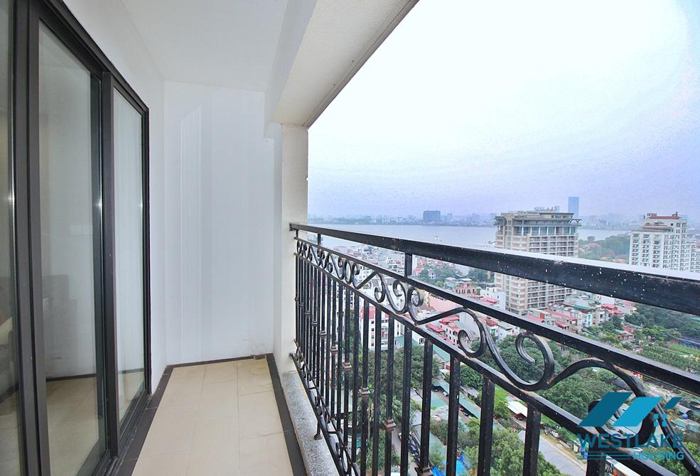 Beautiful 03 bedrooms apartment for rent in Dleroi Soleil Xuan Dieu, Tay Ho, Hanoi