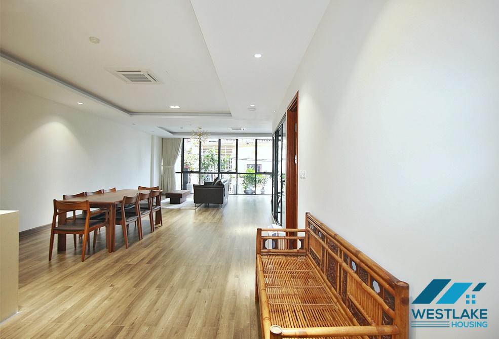 Nice and spacious 03 bedrooms apartment for rent in Tay Ho, Hanoi