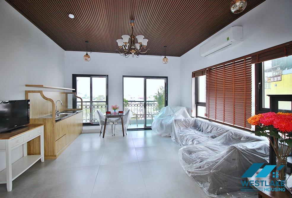 Brand new 03 bedrooms apartment for rent on Au Co street, Tay Ho, Hanoi