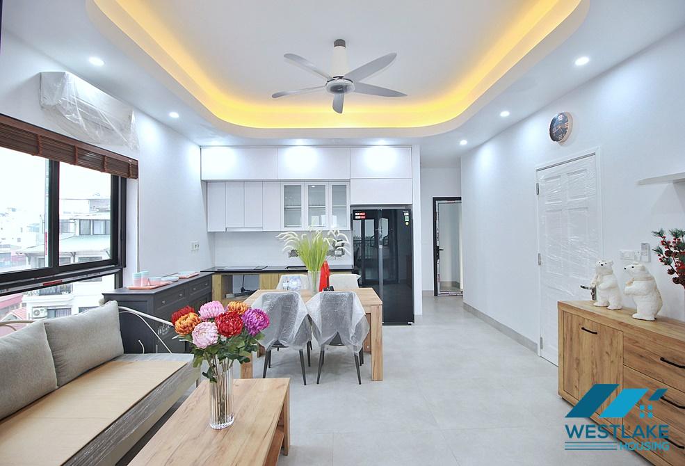 Brand new 03 bedrooms apartment for rent on Au Co street, Tay Ho, Hanoi