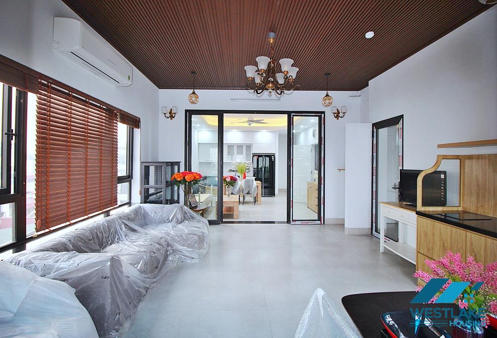 Brand new 03 bedrooms apartment for rent on Au Co street, Tay Ho, Hanoi