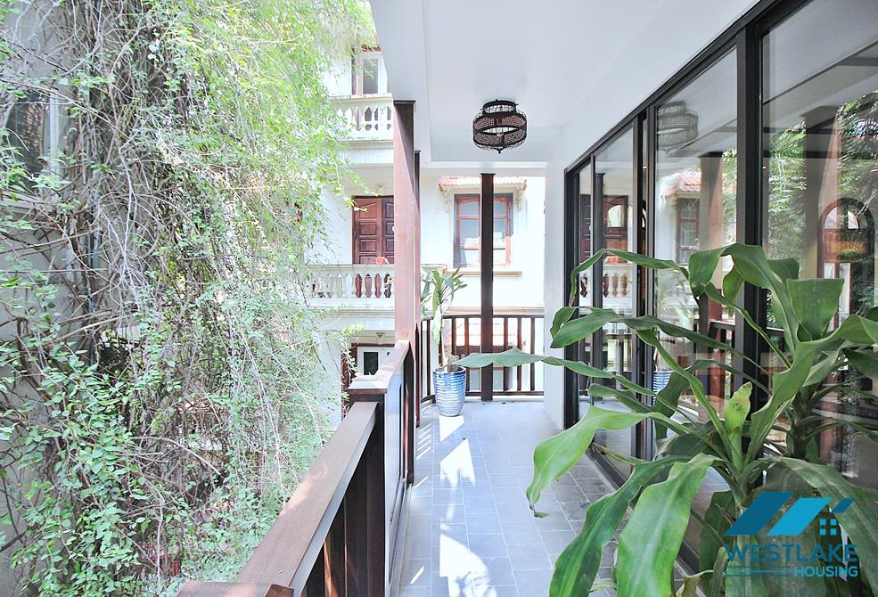 Japaness style, clean and high quality 03-bedroom apartment for rent in Tay Ho, Hanoi