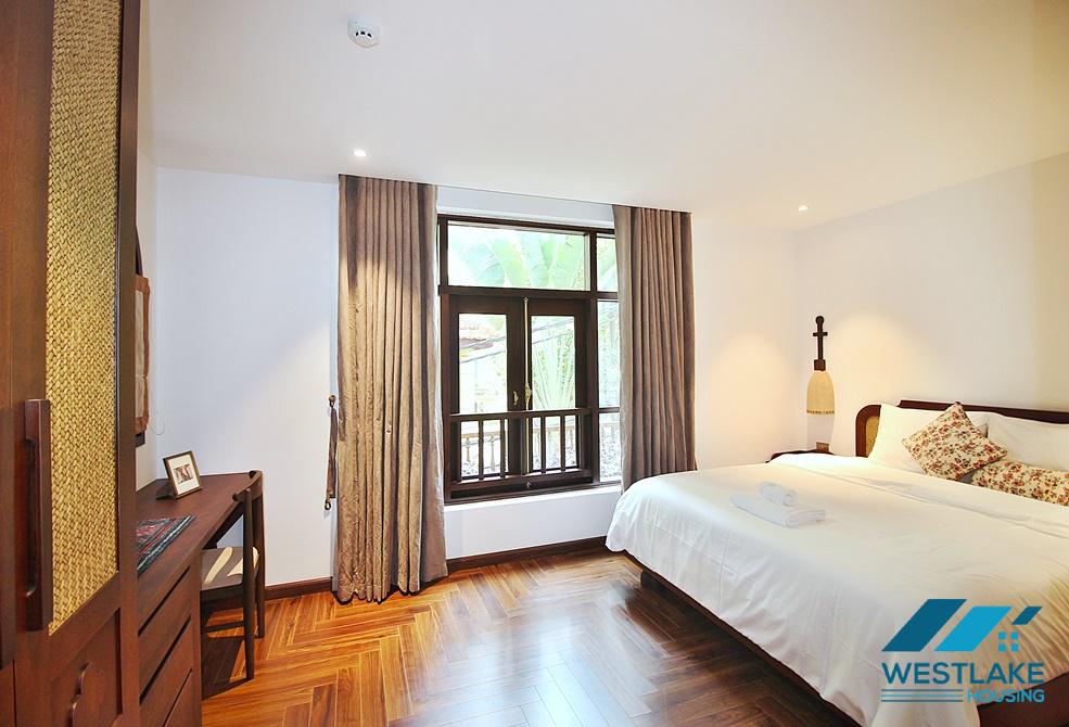 Fully services 02-bedroom apartment for rent on To Ngoc Van Street, Tay Ho, Hanoi