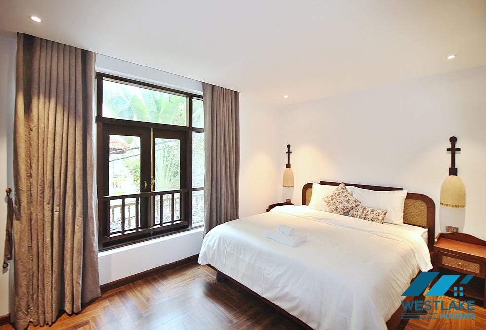 Fully services 02-bedroom apartment for rent on To Ngoc Van Street, Tay Ho, Hanoi