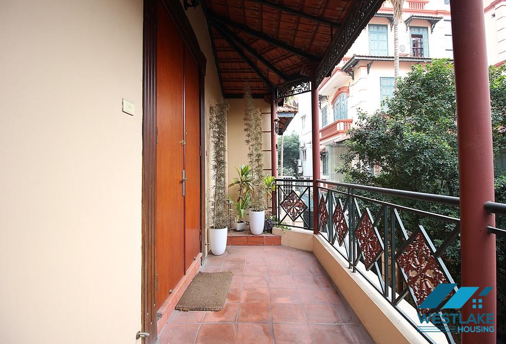 Gorgeous villa with swimming pool for rent in Tay Ho, Hanoi