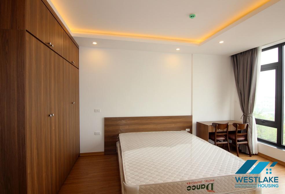 An elegant 02-bedroom apartment for rent on Xuan Dieu Street, Tay Ho, Hanoi