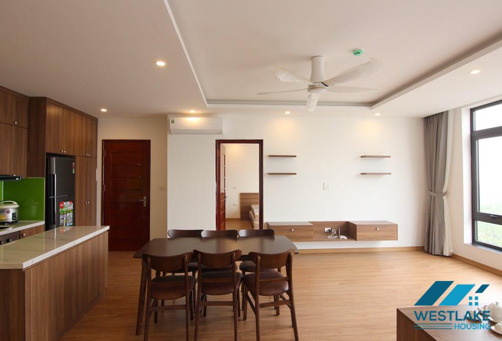 An elegant 02-bedroom apartment for rent on Xuan Dieu Street, Tay Ho, Hanoi