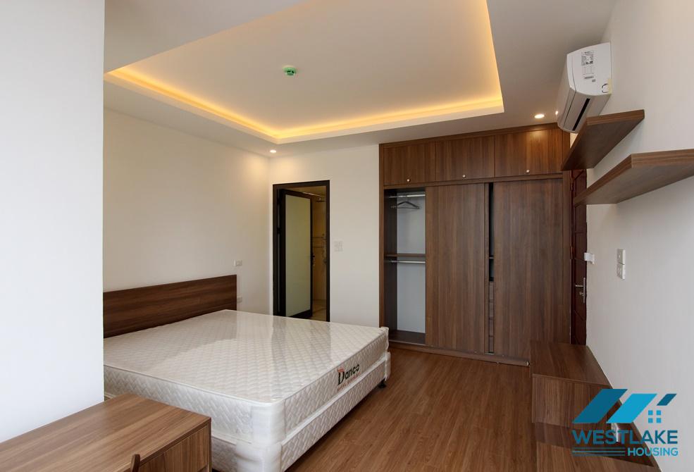 An elegant 02-bedroom apartment for rent on Xuan Dieu Street, Tay Ho, Hanoi