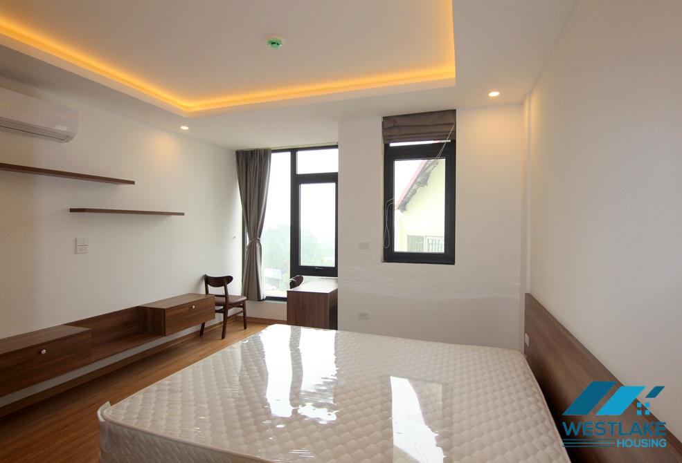 An elegant 02-bedroom apartment for rent on Xuan Dieu Street, Tay Ho, Hanoi