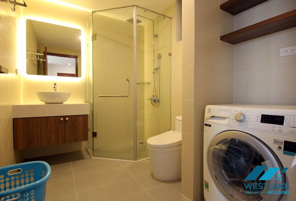 An elegant 02-bedroom apartment for rent on Xuan Dieu Street, Tay Ho, Hanoi