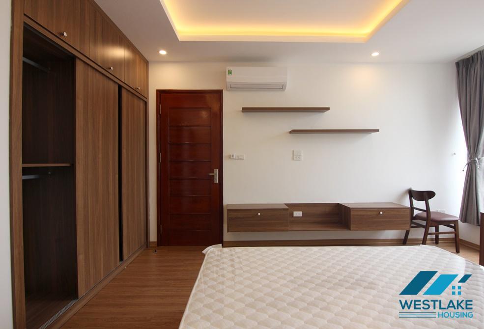 An elegant 02-bedroom apartment for rent on Xuan Dieu Street, Tay Ho, Hanoi