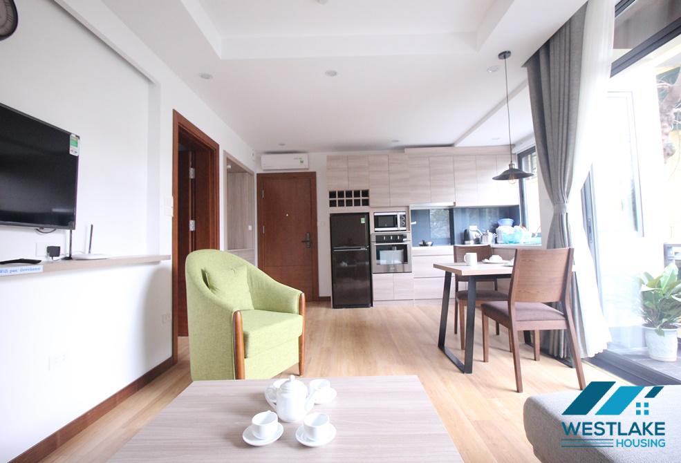 Bright and spacious one bedroom apartment for rent on Tay Ho Street, Tay Ho, Hanoi