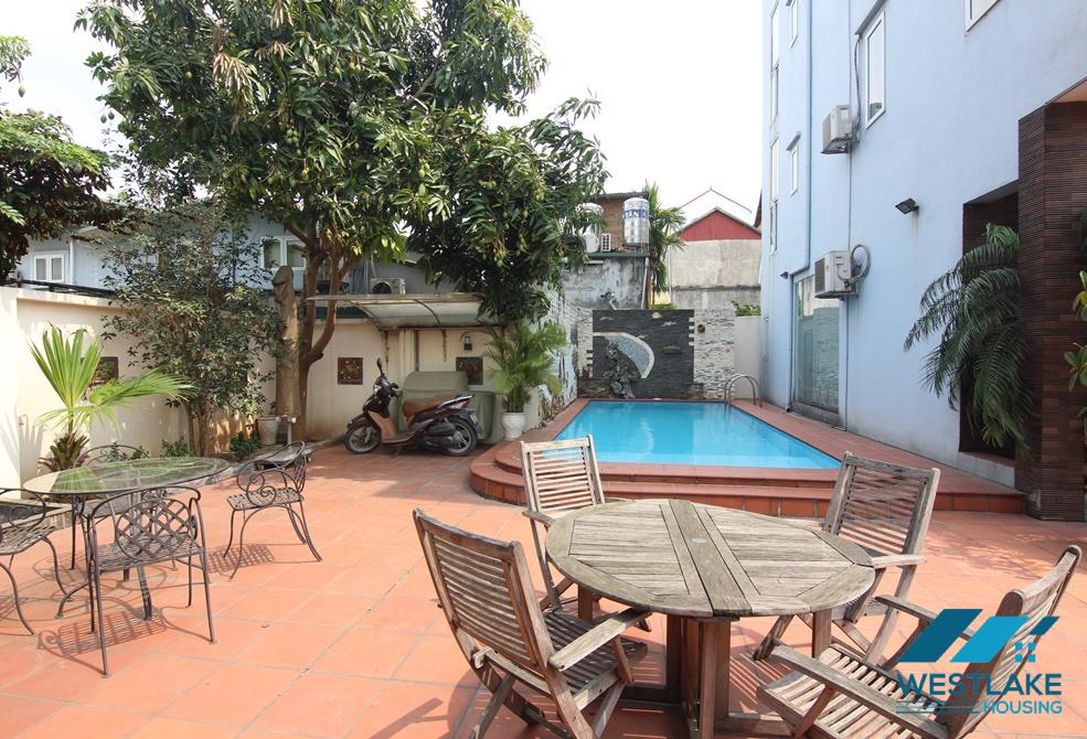 A nice house for rent with swimming pool in Au co, Tay ho