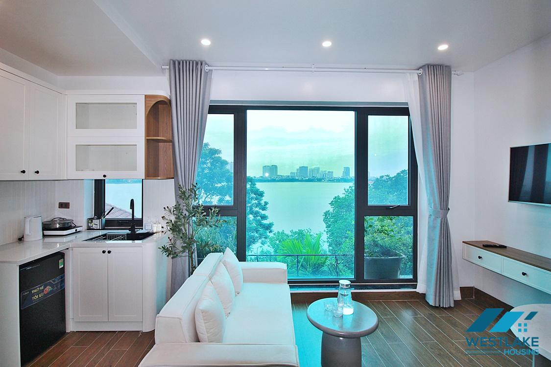 Cho Thuê Căn Hộ Studio Mới  Đẹp Hiện Đại View Hồ Tại Đặng thai mai,Tây Hồ