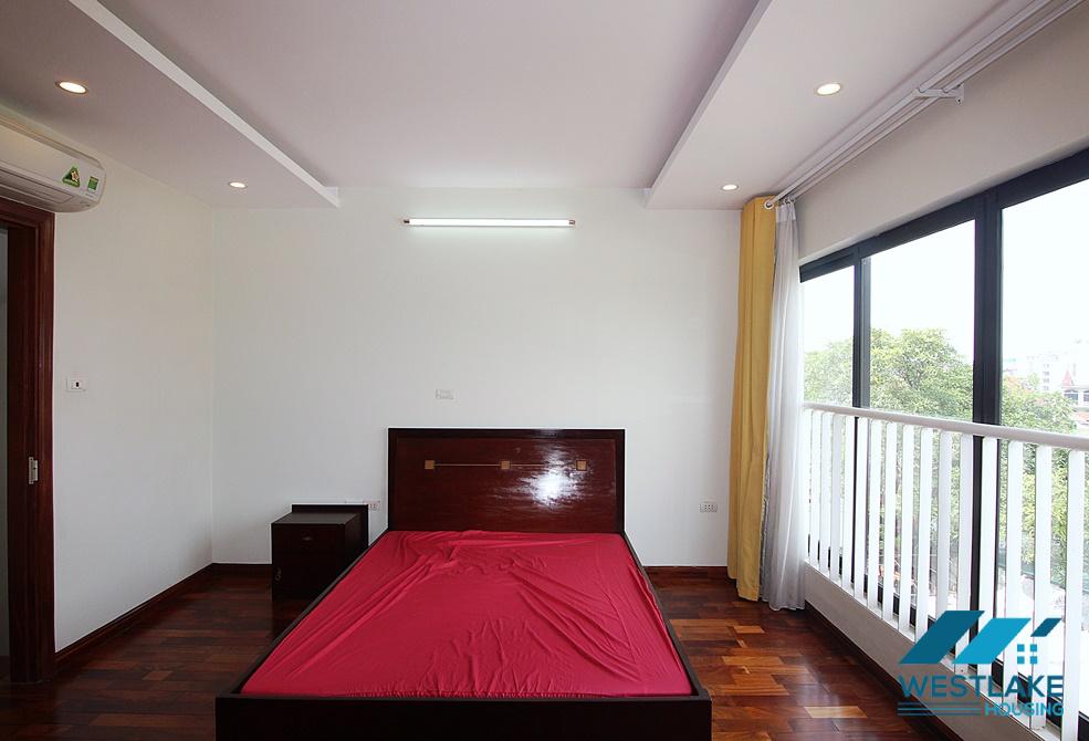 A newly renovated three-bedroom house on Au Co st, Tay Ho district