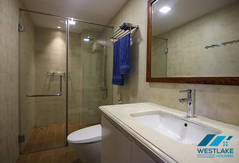 Large 02-bedroom apartment for rent on Xuan Dieu Street, Tay Ho, Hanoi