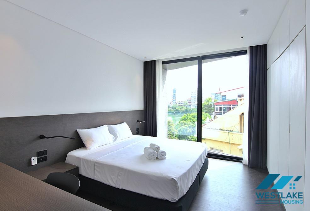 Lake view 02-bedroom serviced apartment for rent on Tu Hoa Street, Tay Ho, Ha Noi